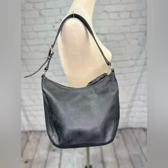 Talbots Leather Hair on Hide Shoulder Bag - Picture 2 of 8